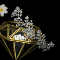 Luxury Cubic Zirconia Bridal Headpiece