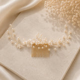 Floral Pearl Bridal Hair Comb South africa 