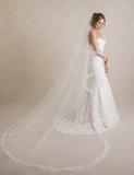 Horse hair trim 300cm cathedral veil south africa