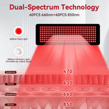 Red LED Therapy Mat - 25.4cm x 76.2 cm