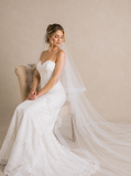Horse hair trim 300cm cathedral veil south africa