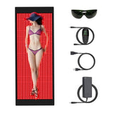 Red Light Therapy Mat for Full Body – 1400 LEDs, Near Infrared 850nm + Red 650nm (178cm x 61 cm)