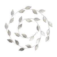 Silver Leaf Vine Bridal hair accessory