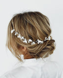 Silver Leaf and Pearl Vine - Bridal / Special Event